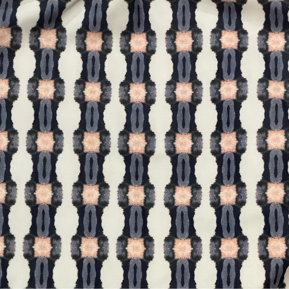 Jessica Simpson Venice Beach Print Plunging Strappy One-Piece Swimsuit - Picture 2 of 9